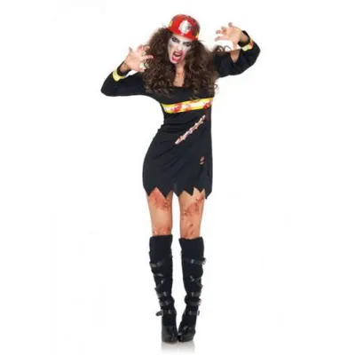 Costum zombie pompier sexy