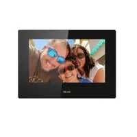 Videointerfon de interior Hikvision HiLook Hybrid VI-H460WD, 7 inch, WiFi 2.4 GHz, slot card, 4 fire, PoE