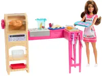 Set de joacă Barbie - Barbie And Teresa: Recipe For Friendship, Teresa Cook and Create Kitchen