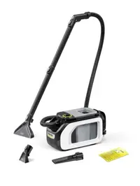 Aspirator cu spălare Karcher – SE 3 Compact Home Floor, negru/alb