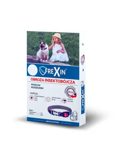 FREXIN Zgarda antiparazitara pentru pisici, 30 cm