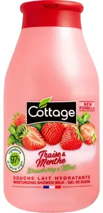 Cottage Cremă de duș hidratantă Strawberry & Mint, 250 ml