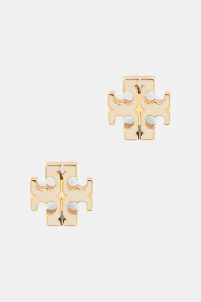 Tory Burch cercei pentru femei din oțel inoxidabil email Icon