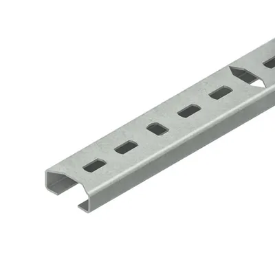 Sina C Perforata 25X10Mm/11.2Mm Deschidere/2M, Grosime 1Mm,Zincata La Cald