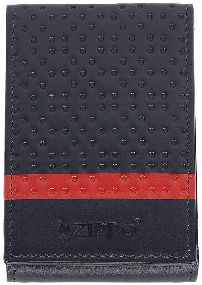 Husă pentru carduri Zippo Navy Blue - Slim