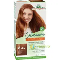 Vopsea de Par Permanenta fara Amoniac 6.43 - Alun 140ml