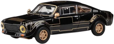 Model de colecție Abrex Modern: Mașini - Skoda 200RS (1974) – Black
