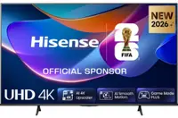 Televizor smart Hisense - 43A6S, 43", 4K, DLED, HDR 10+, HLG, Dolby Vision, negru