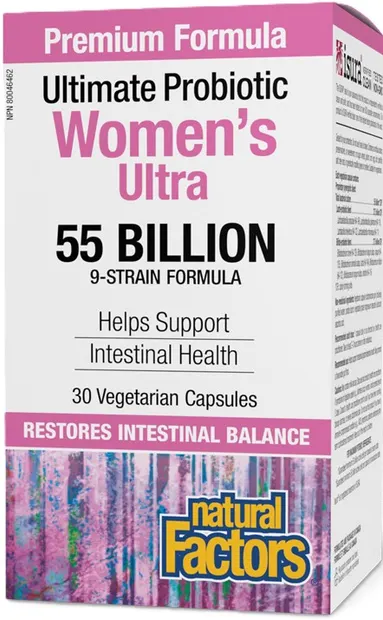 Ultimate Probiotic Women's Ultra 55 Billion, 30 capsule, Natural Factors