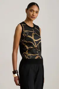 Lauren Ralph Lauren pulover cu mânecă scurtă pentru femei