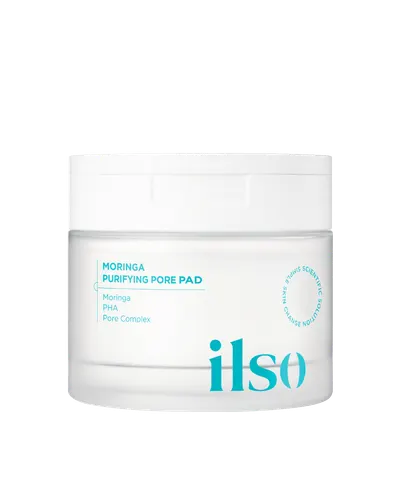 Dischete exfoliante Moringa Purifying Pore, 60 bucati, Ilso