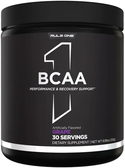 BCAAs, struguri, 255 g, Rule1