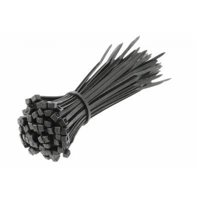 BRIDA PLASTIC 100X2.5MM Negru (SET 100 BUC) rezistente UV