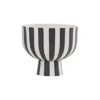 Bol mic alb-negru pentru servire din gresie Toppu – OYOY Living Design
