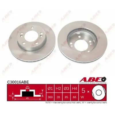 Disc frana ABE C30016ABE