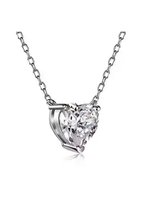 Colier Valentine's Heart Alb Argint 925