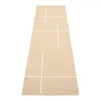 Covor tip traversă pentru interior și exterior bej 70x270 cm Fred Beige – Pappelina