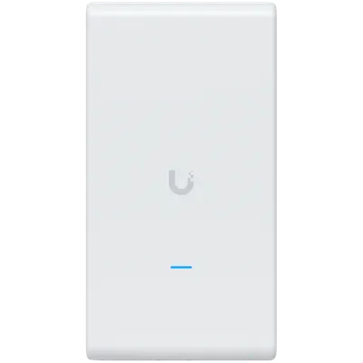 Ubiquiti U6-Mesh-Pro-EU Indoor/outdoor WiFi 6 AP with 4 spatial streams, an integrated super antenna, and a gigabit passthrough