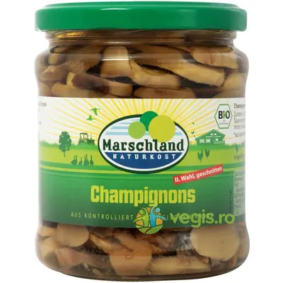 Ciuperci Champignons Taiate Ecologice/Bio 330g