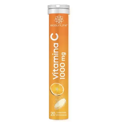 Vitamina C, 1000 mg, BioSunLine | 20 comprimate efervescente