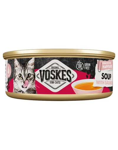 VOSKES Soup with Salmon 50 g supă cu somon pentru pisici