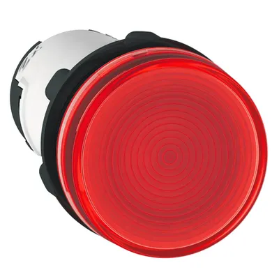 Lampa Pilot Rotunda Ø 22 - Rosie - Baza Ba 9S - = 250 V - Conect. Faston