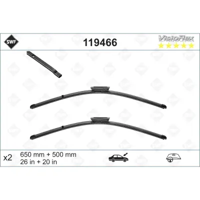 Lamela stergator SWF 119466