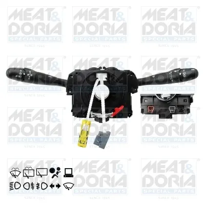 Comutator coloana directie (control computer; Indicatorii; lumini; stergatoare) potrivit PEUGEOT 307, 308, 308 I 08.00-12.14