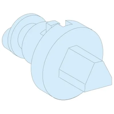 Incuietoare insertie triunghiulara 7mm IP55