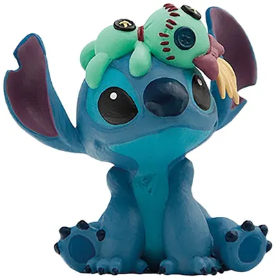 Figurină Bullyland - Walt Disney, Stitch and Scrump, 5 cm