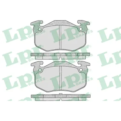 Set placute frana, frana disc LPR 05P275