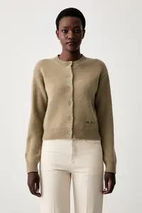 A.P.C. cardigan pentru femei din lână lila