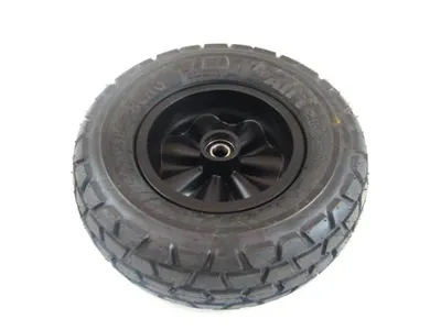 Roata de rezerva 400140-8 pentru Kart, negru