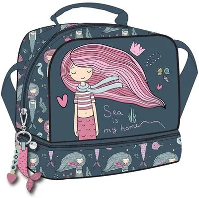 Geantă termică pentru alimente Back Me Up - Sea Mermaid