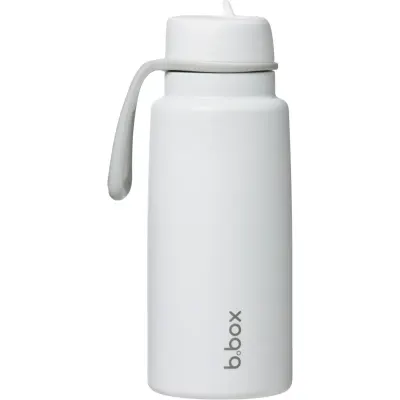 b.box Insulated Flip Top Bottle sticlă termos White out 1 buc