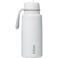 b.box Insulated Flip Top Bottle sticlă termos White out 1 buc
