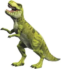 Мodel pentru asamblare din hârtie - T-Rex, 47 x 72 cm