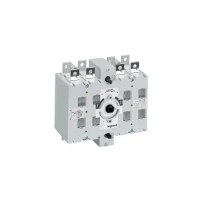 Selector manual retea-grup - size 3 - 3P+N - 250 A - I-O-II