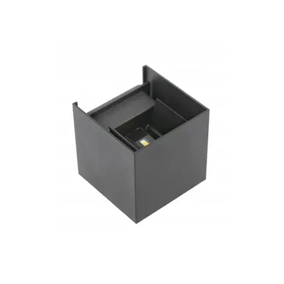 Corp de iluminat pentru exterior - Fixture LED MISSOURI-K, 7W, 540lm, AC220-240V, 50/60 Hz, PF> 0.5, Ra≥80, IP54, IK08,4000K, square, gray