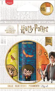 Set de lipici Maped Harry Potter - Stick, 3 bucati x 21 g