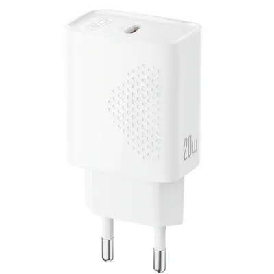Incarcator Retea USB-C XO Design L160, 20W, 3A, 1 x USB-C, Alb