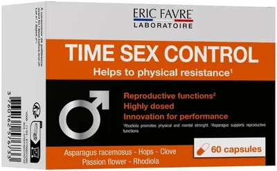 Time Sex Control, 60 capsule, Eric Favre