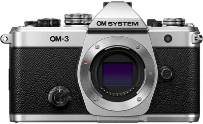 OM SYSTEM Olympus aparat foto fără oglindă - OM-3, 20.4MP, body argintiu