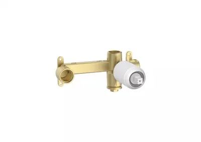 Valva baterie lavoar Roca Targa A5E3503B00, incastrata, monocomanda, cartus ceramic, Alb mat