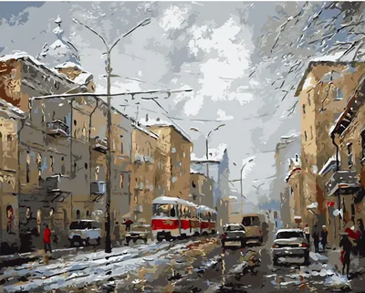 Kit Picteaza dupa numere Newart - W801, 40 x 50 cm