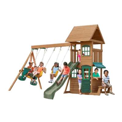 Complex de joaca din lemn Windale Kidkraft