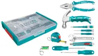 Set instrumente în cutie organizatoare TOTAL - 11 piese