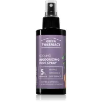 Green Pharmacy Foot Care Cooling Deodorizing Foot Spray deodorant pentru tălpile picioarelor 150 ml