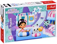 Puzzle Trefl din 60 de piese - Gabby în piscină