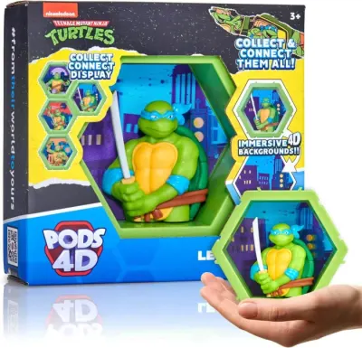 Testoasele Ninja - macheta Leonardo 4D